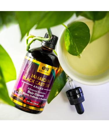 Premium Jamaican Black Castor Oil with Argan - 4 oz | Natural Hair & Skin Care | International Shipping - Buy Online on GoSupps.com
