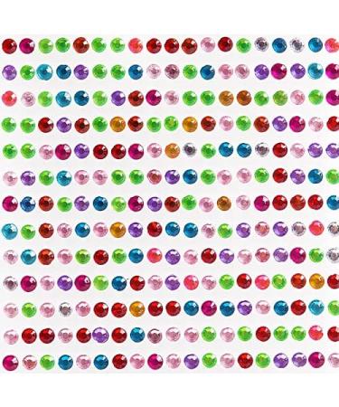 Eyeshadow Stickers 12 Colors Party Decoration Face Body Diamond Colorful Jewelry Stickers 437pcs/Plate Sticker Eyeshadow Diamond Decals Instant Blush - Buy Online on GoSupps.com