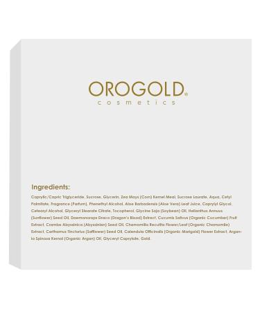 Orogold 24K White Gold Classic Body Scrub Exfoliator - 275g | Luxury Skincare for Radiant Skin - Buy Online on GoSupps.com