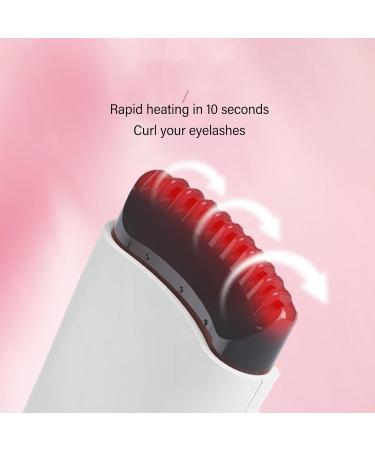 Long Lasting Rechargeable Eyelash Curler with 3 Gears Rapid Heating Double Sided Comb Design 24H Smudge- Curl (Socobetas5kh18xqgg-12) - Buy Online on GoSupps.com
