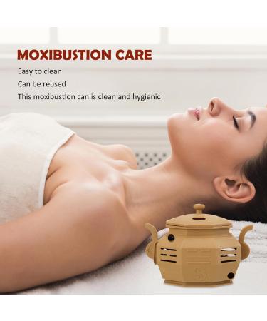 CLISPEED 2pcs Moxibustion Set - Portable Stainless Steel Cupping Tool for Cervical Spine Relief | International Shipping Available - Buy Online on GoSupps.com