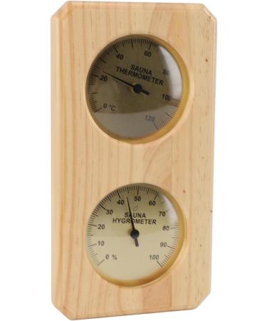 Precise 2-in-1 Sauna Thermometer & Hygrometer | Ideal Temperature & Humidity Measurement for Perfect Sauna Conditions - International Shipping - Buy Online on GoSupps.com