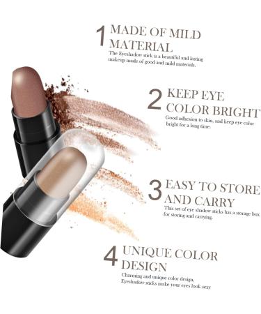 Healeved 3 boxes Stick Sweatproof Practical Supply Creative Highly Makeup Chic Eye Tool Pigmented Beauty 1 count (Pack of 1) As Shownx3pcs - Buy Online on GoSupps.com