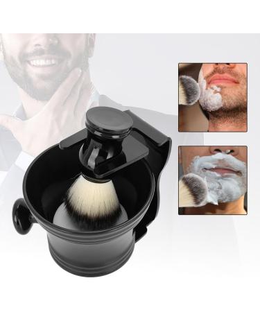 Eurobuy 4 IN 1 Shaving Brush Set With Brush Stand & Bowl & Men Shaving Tool2 Men's Shaving Tool Bowl Men Shaving Men Shaving Bowl Brush Stand Men Shaving Brush Stand Shaving Brush - Buy Online on GoSupps.com