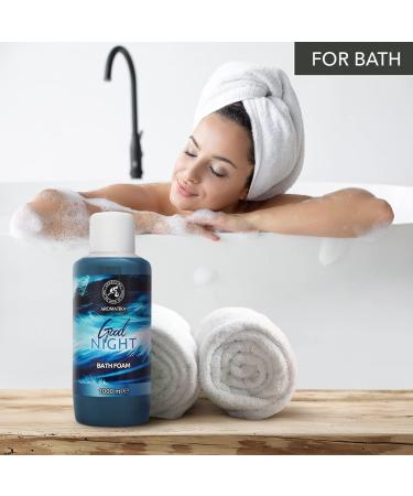 Bath Foam Good Night 34 Fl Oz | Relaxing Aromatherapy for Sleep | Spa & Bubble Baths | Body Care & Wellness - Buy Online on GoSupps.com
