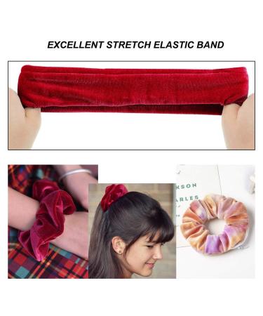 Shop Lattcure 9-Piece Colorful Hair Tie Set - Scrunchies & Zipper Elastic Bands for Women & Girls - Perfect Ponytail Accessories - Buy Online on GoSupps.com