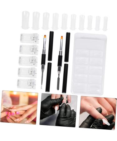 FOMIYES 3 Sets Nail Extension Set Poly Nail Clips Finger Extension Manicure Tool Nail Decoration Tool DIY Tools Nail Art Pen Nail Art Tools Patch Aluminum Alloy Securing Clip - Buy Online on GoSupps.com