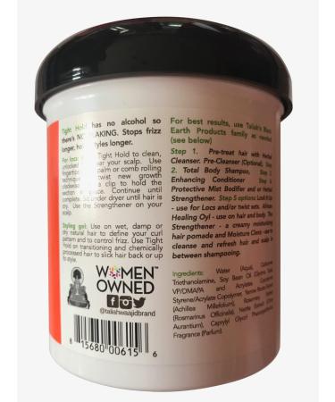Taliah Waajid Black Earth Tight Hold Gel 16oz - Strong Hold Styling Gel - Buy Online on GoSupps.com