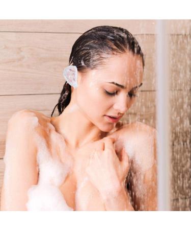 100 Pack Clear Disposable Ear Caps - Waterproof Ear Protection for Showering Dyeing & Bathing - Buy Online on GoSupps.com