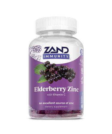 Zand Elderberry Zinc Immunity Gummies with Vitamin C - 60 Gummies