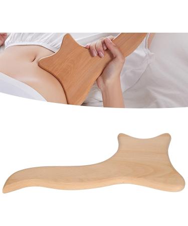 Verdant Touch Gua Sha Board - Premium Wood Massage Tool for Back Neck and Body | Enhance Your Beauty Routine - Buy Online on GoSupps.com