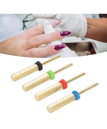 Golden Nail Tungsten Carbide Drill Bits Cylindrical Multi Functional Ultra Long Nail Grinding Head - Buy Online on GoSupps.com