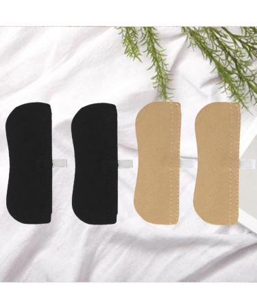 4 Pairs Anti-Wear Heel Grips & Cushions - Sticky Adhesive Pads for Loose High Heels | Comfort & Support - Buy Online on GoSupps.com