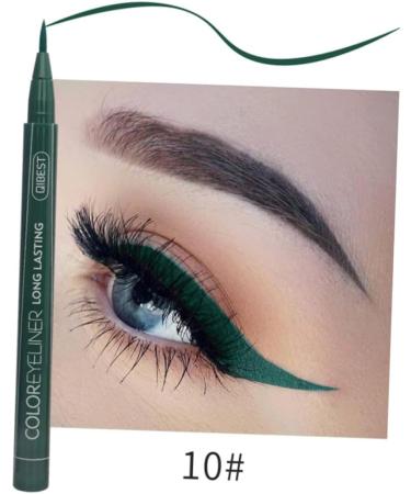 Angoily 24 Pcs Eyeliner Pencil Matte Colored Eyeliner Eyeline Liquid Pencil Liquid Eyeliner Makeup Painted 1 count (Pack of 1) As Shownx2pcs - Buy Online on GoSupps.com