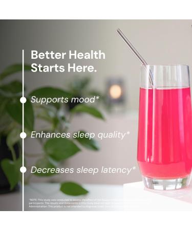 Blueprint Bryan Johnson Longevity Mix - Muscle Builder & Recovery Supplement - Promotes Focus and Balanced Mood - Magnesium, Creatine, L-Theanine, Glutathione & Vitamin C- 30 Servings, Blood Orange - Buy Online on GoSupps.com