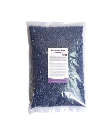 Kuey 500 g of wax beans for hair removal full body hot film hard depilation of wax pearls for wax heater style 2 500 g (1 Pack)