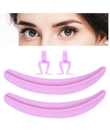 Eyelash Separator for Extension Eye Makeup Silicone Eyelash Separator for Extension - Beginners Lash Isolation Helper Grafting Speeder for Gathering Working Purple