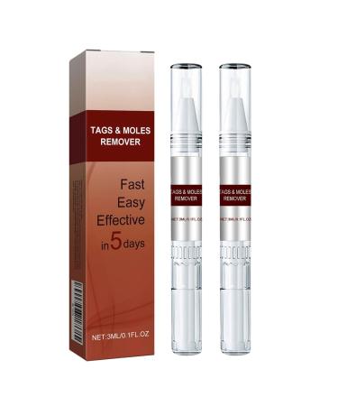 Stylo Anti Verrue Anti Taupe Stylo Pour Enlever Grain De Beaut Anti Cors Pieds Stylo Liquide D' limination Des Verrues Wart Removal Cream Cr me D' limination Instantan e des Verrues 2PC