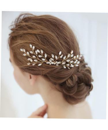 Beaupretty Accessories Combs For Women accessories for women wedding barrettes for women womens clips Side Comb Clip prom headpiece rhinestone comb rhinestones bride Comb - Buy Online on GoSupps.com