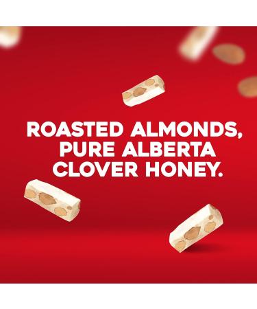 Golden Bonbon Crunchy Almond Maple Nougat Candy Individually Packed Gluten Free Nougat Full of Almonds Halal Candy 100 Grams - Buy Online on GoSupps.com