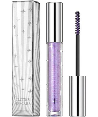  Whnbuij Glitter mascara glitter mascara for eyelashes | Waterproof eyelash strengthening mascara volumizing and lengthening eyelash mascara women's eye makeup - Buy Online on GoSupps.com