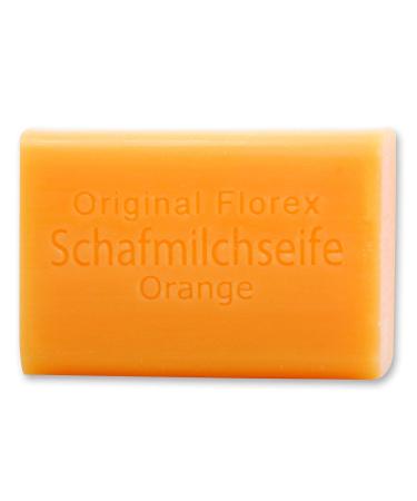 Florex Florex Sheep's Milk Soap - Orange - Fruity Orange Scent - 100g