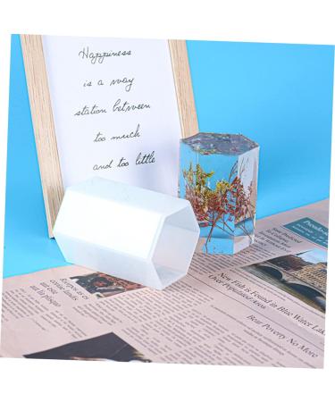 FRCOLOR 4pcs Silicone Candle Molds - Hexagon DIY Epoxy Molds for Wax & Jewelry Casting - Perfect for Aroma Candles & Crafts - Buy Online on GoSupps.com