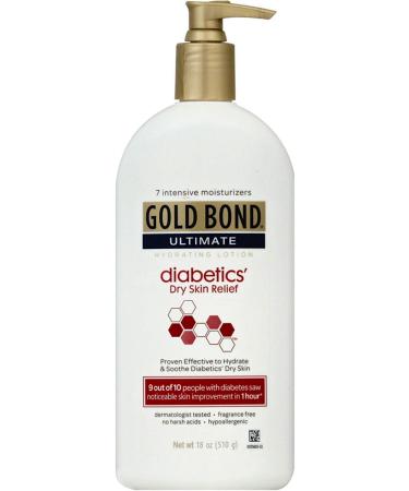 Gold Bond Ultimate Hydrating Lotion Diabetics Dry Skin Relief 18 oz