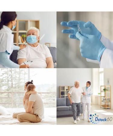 Dstock60 - 50 Nonwoven Disposable Waffle Wash Gloves | 80g Welded | International Shipping Available - Buy Online on GoSupps.com