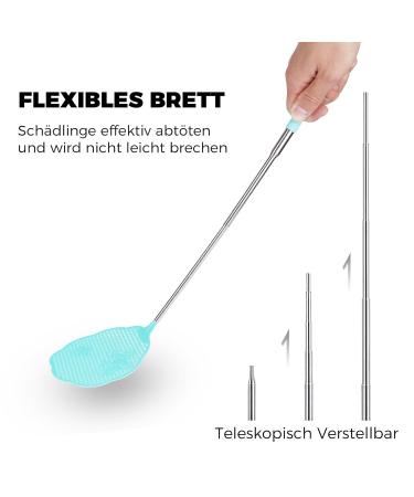 Buy Takuza Fly Gossip - 2-Piece Pest Control with Integrated Mosquito Scraper | Effective Against Flies Wasps & Mosquitoes (Green & Purple Flower Shape) - International Shipping - Buy Online on GoSupps.com