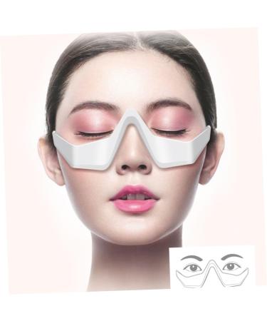 Solustic Eye Massage Device | Stress Reduction & Eye Care Tool | White Plastic Massager - Buy Online on GoSupps.com