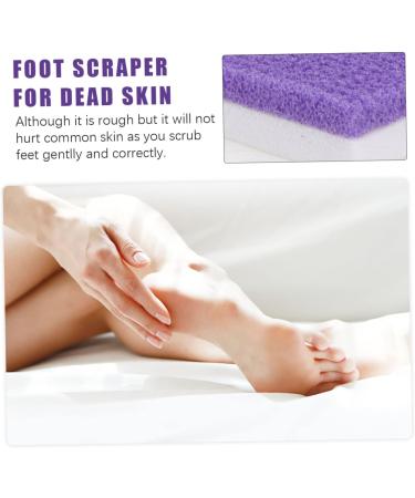 Mipcase Lot de 4 R pes-pieds Exfoliantes pour liminer Callosit s et Peaux Mortes Grain Doux Usage Personnel et Professionnel Soin P dicure Apr s Bain Nettoyant Pieds - Buy Online on GoSupps.com