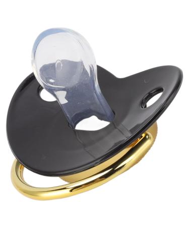 Silicone Baby Pacifier with Clips - Bling Pacifier for 6-18 Months - Black | International Shipping - Buy Online on GoSupps.com