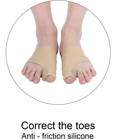 Buy Hallux Valgus Corrector - 1 Pair Orthotics Splint for Foot Pain Relief & Toe Straightening - Buy Online on GoSupps.com
