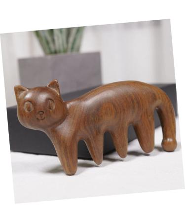 Magiclulu 5-in-1 Wooden Scalp Massager Comb - Acupuncture Point Massage Tool for Relaxation & Travel - Buy Online on GoSupps.com