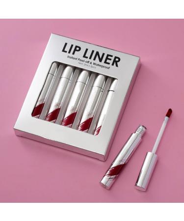  Hogvinnatil Immasie waterproof lip balm lipstick lip peel - 5x waterproof makeup lip balm highly pigmented cosmetic lubrication for mothers  - Buy Online on GoSupps.com