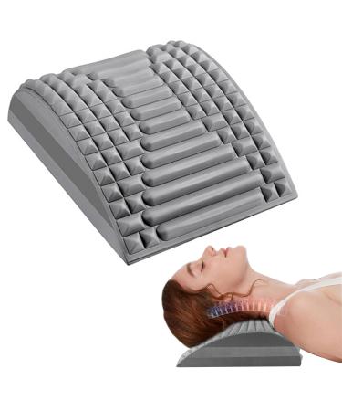 Massage back and neck stretcher align neck and back extensor refresh back extensor and neck stretcher 2 in 1 align back extensor Neuleben Neck & Back Stretcher for Pain Relief Nakedknacker Grau1