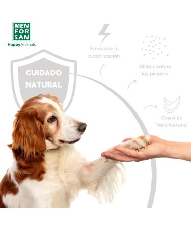 Menforsan Skin-Protecting Moisturizer for Dogs & Cats - 60 ml | 100% Natural Aloe Vera - Organic Certified - Buy Online on GoSupps.com