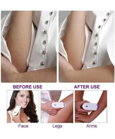 PennyDiary Bald Baddie Hair Eraser - 2 in 1 Epilator & Painless Hair Removal Set - Buy Online on GoSupps.com