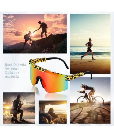 Polarized Sports Sunglasses | TR90 Frame for Men & Women | Ideal for Cycling, Running, Golf, Fishing - Buy Online on GoSupps.com