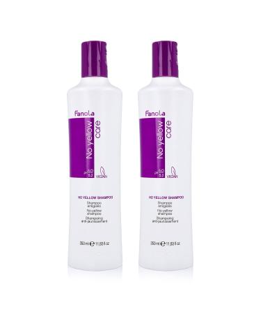 Fanola No Yellow Shampoo 350 ml 2 pieces 350 ml (pack of 2) Single
