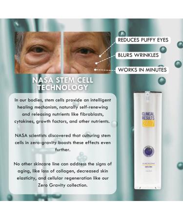 NASA Stem Cell Technology Instant Firming Line Smoother | Lifts, Firms, and Smooths Lines, Wrinkles, Puffy Eyes, and Crow's Feet | Clinical Results | 1 oz - Buy Online on GoSupps.com