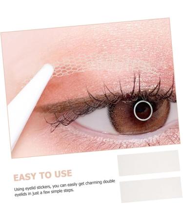 FRCOLOR 16pcs Lace Double Eyelid Sticker Stickers for Girls Double Eyelid Strips Eye Makeup Tool Cosmetic 2.8x0.4x0.1cm Yellow - Buy Online on GoSupps.com