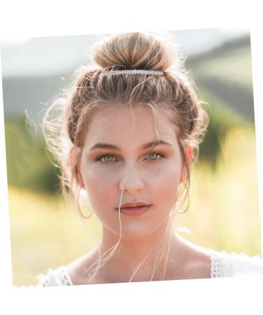 Beaupretty Hair Accessories Hair Insert Comb Bridal Side Comb Bow Hair Clips Bridal Hair Clip French Comb Rhinestone Headdress Bang Comb Double Rows Rhinestone Hair Pin Hair Comb - Buy Online on GoSupps.com