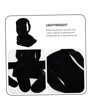 FRCOLOR Adjustable Belt Seat Belt Holder - Unisex Neoprene Posture Strap for Spine Support - Universal Fit Black - Buy Online on GoSupps.com