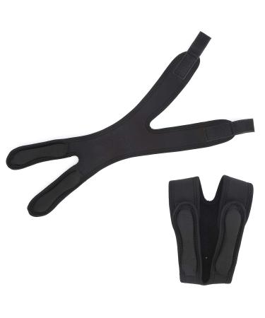 2-Piece Knee Protection Belt | Adjustable Patella Brace & Support Band for Running | Knee Joint Support #311 - Buy Online on GoSupps.com