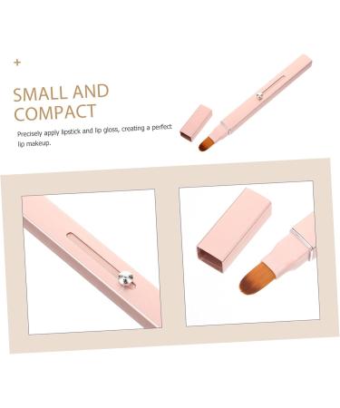 Ipetboom Lip Makeup Brush Makeup Makeup Brush for Women Retractable Lip Brush Lip Applicators Lipstick Applicator Wands Lip Balm Applicator Lip Wands Lip Stick Plastic Make up Miss - Buy Online on GoSupps.com