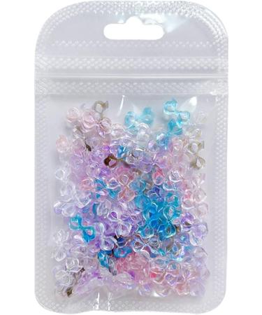 FEIlei 3D Decor Nail Jewelry Elegant Resin Flower Design DIY Bows Wedding Nail Charms - Buy Online on GoSupps.com