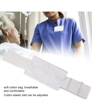 Buy Peritonaliquelats Belt - Adjustable PD Belt for Peritoneal Dialysis - Medical Pocket with Cover | G-Hose Catheter & Accessories (White) - Buy Online on GoSupps.com
