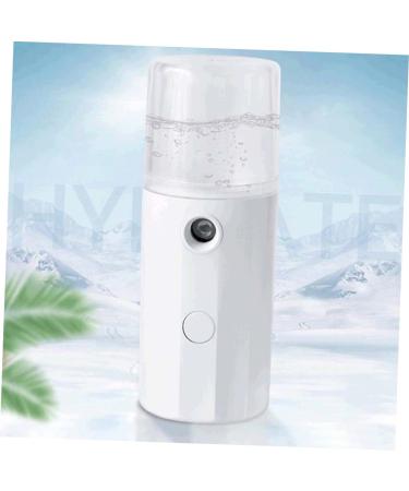 SOESFOUFU 1pc Hydrating Instrument Facial Mister Face Steamer Cool Mist Sprayer Mini Mister Electric Abs White - Buy Online on GoSupps.com